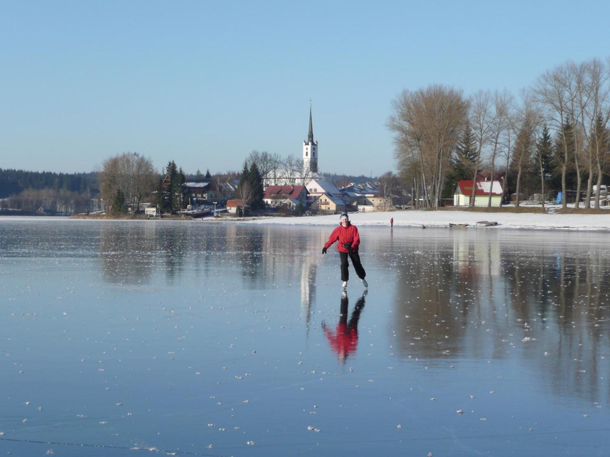 Penzion Markus Frymburk Bagian luar foto